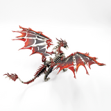 3D Mechanical Fire Dragon Metal Model Kit DIY Puzzle for Adults & Kids