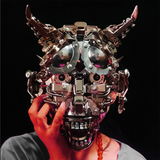 3D Metal Bull Head Mask Puzzle Model For Decoration And Halloween