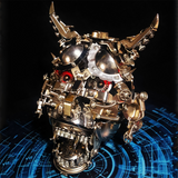 3D Metal Bull Head Mask Puzzle Model For Decoration And Halloween