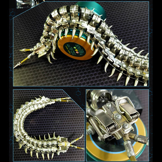 3D metal centipede puzzle model kit for adults and kids