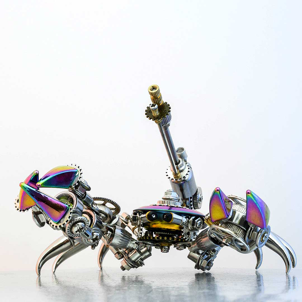 3D Metal Crab Puzzle Model Kit Ocean Series