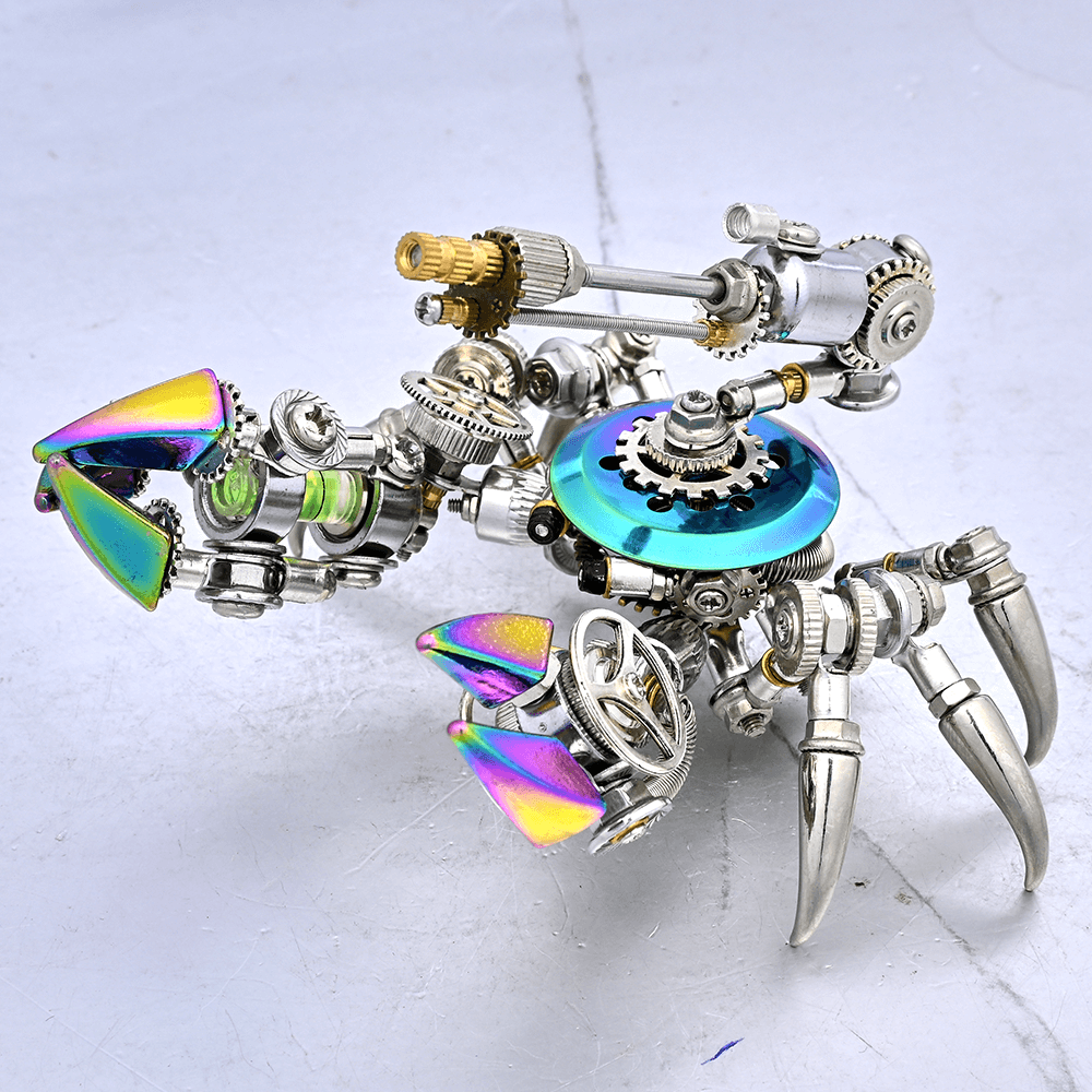 3D Metal Crab Puzzle Model Kit Ocean Series – metalkitor