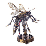 3D Metal Diy Mechanische Wasps Insecten Puzzle Model Kit Assembly Jigsaw Crafts