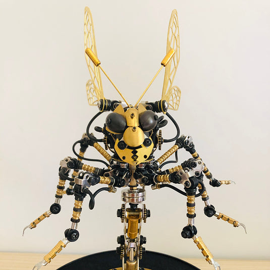 3D Metal Diy Mechanische Wasps Insecten Puzzle Model Kit Assembly Jigsaw Crafts