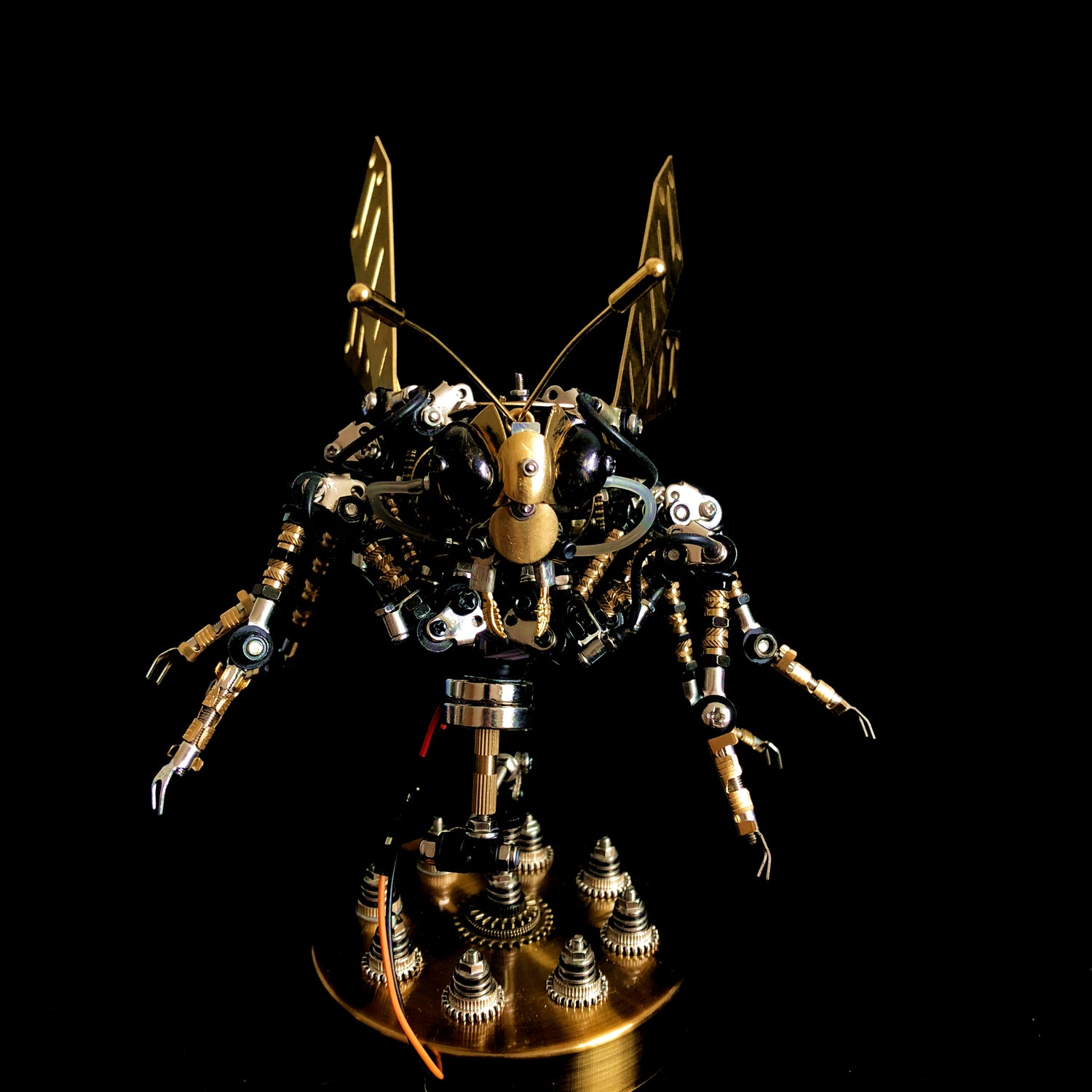 3D Metal DIY Mechanical Wasp Insects Puzzle Model Kit Assembly Jigsaw