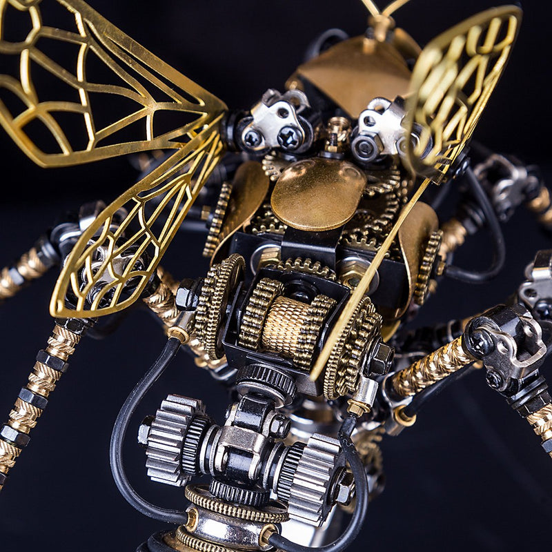 Laden Sie das Bild in Galerie -Viewer, {3D Metall DIY Mechanische Wespen Insekten Puzzle Modell Kit Assembly Jigsaw Handwerk

