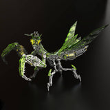 3D Metal Mechanical Mantis 1200PCS Puzzle Model Kit Insect Series