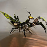 Metalkitor-3d-metal-mechanical-mantis-1200pcs-puzzle-model-kit-insect-series