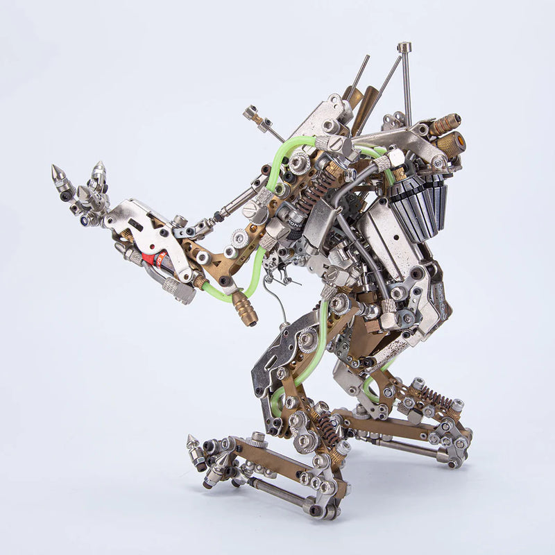 Load image into Gallery viewer, 3D Metal Mechanical Robot 1300PCS Puzzle Model Kit with adjustable joints
