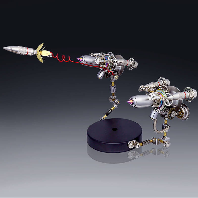 Load image into Gallery viewer, 3D metal missile base for mechanical rabbit model
