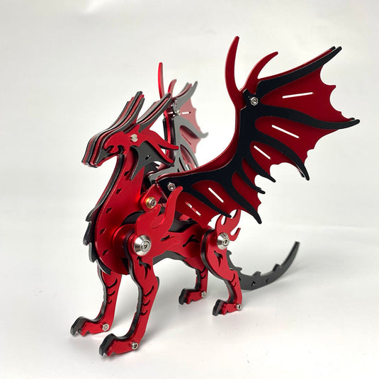 3D Metal Pterosaur Puzzle Model Kit Mythical Creature Dragon Series