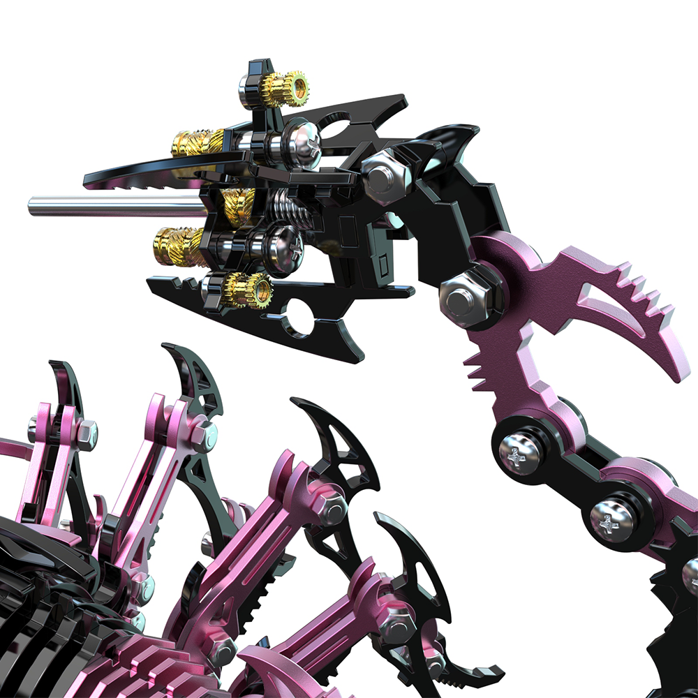 3d metal puzzle scorpion premium metal figurines to build collectible