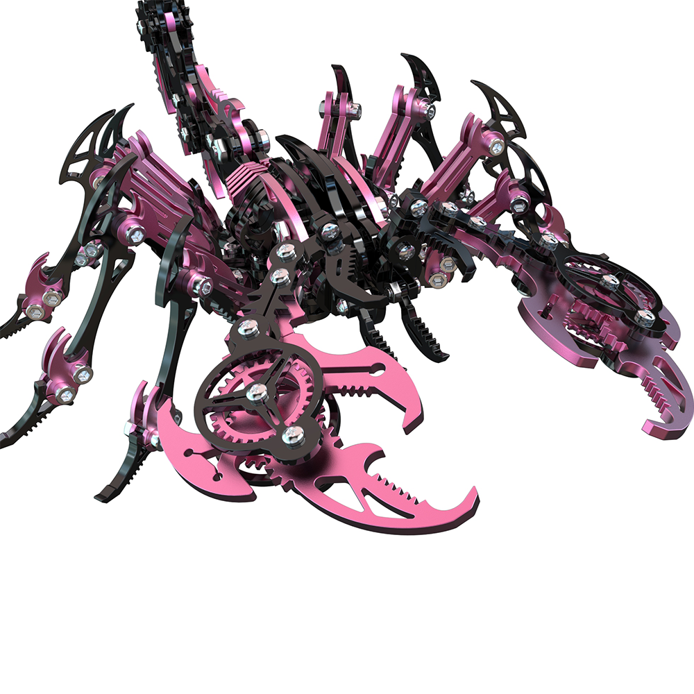 3d metal puzzle scorpion premium metal figurines to build collectible