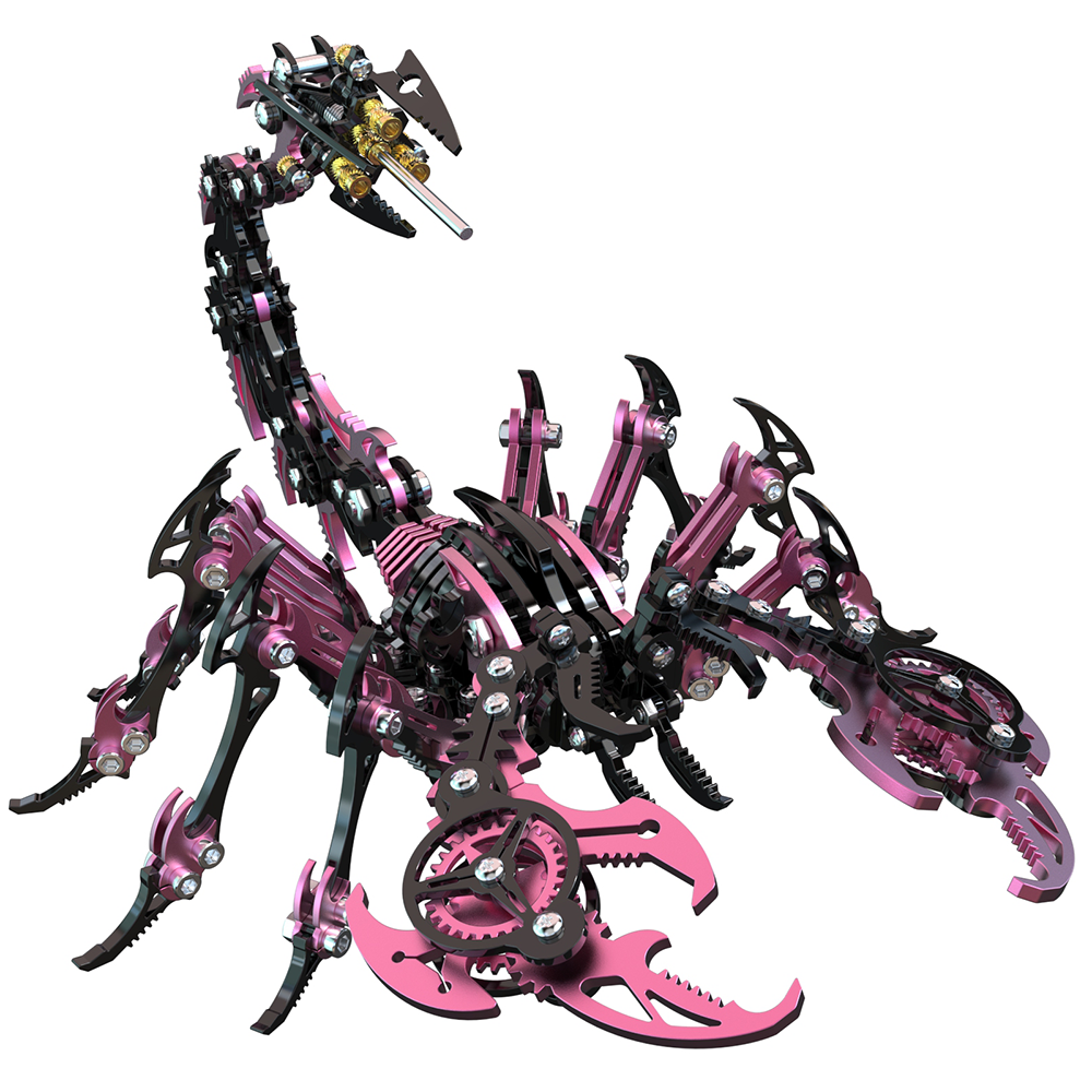 3d metal puzzle scorpion premium metal figurines to build collectible