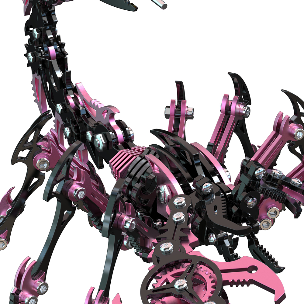 3d metal puzzle scorpion premium metal figurines to build collectible