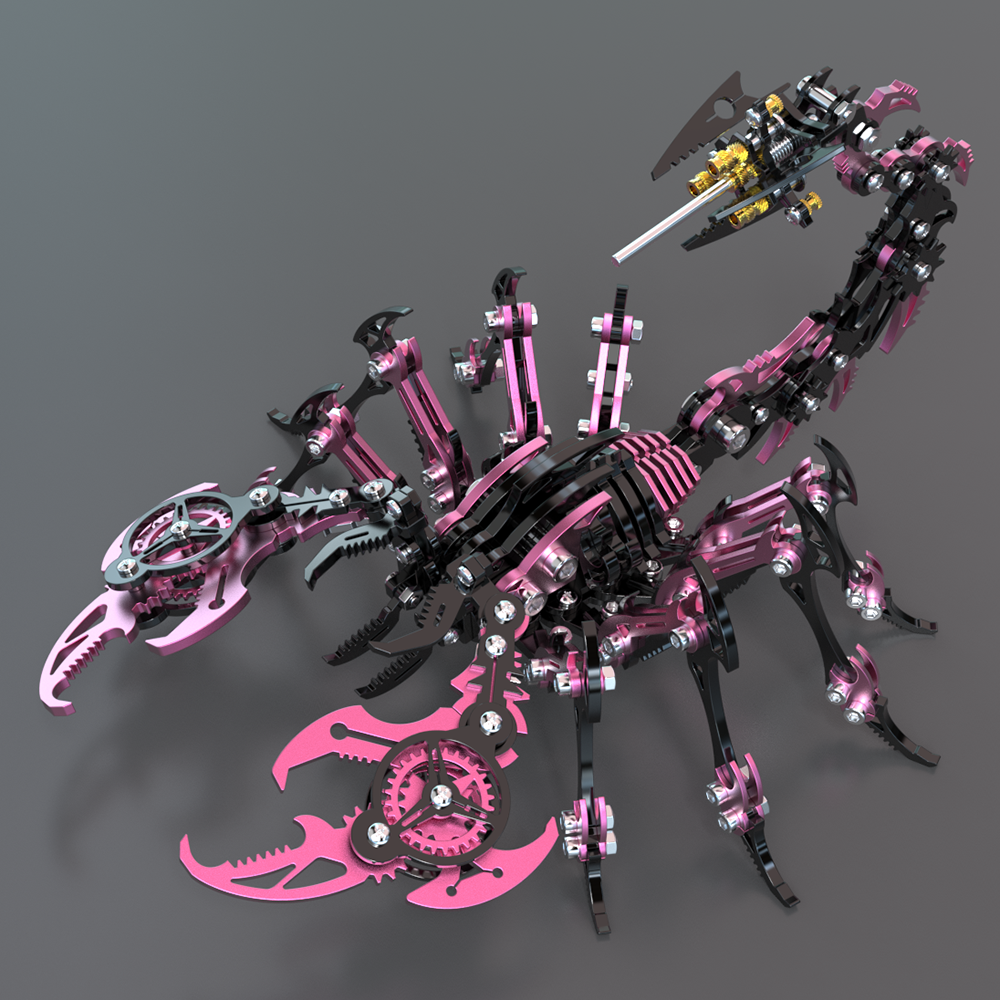 3d metal puzzle scorpion premium metal figurines to build collectible