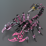 3d metal puzzle scorpion premium metal figurines to build collectible