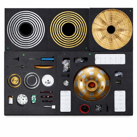 3D metal solar system puzzle kit with over 600 precision metal parts