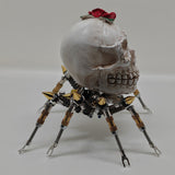 3D Metal Spider Skull Night Light Puzzle Model Kit for Halloween Decoration