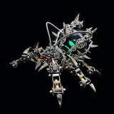 800 stcs+ DIY 3D Metal Spider King Model Kit Bluetooth -luidspreker Assemblage Moeilijke puzzel