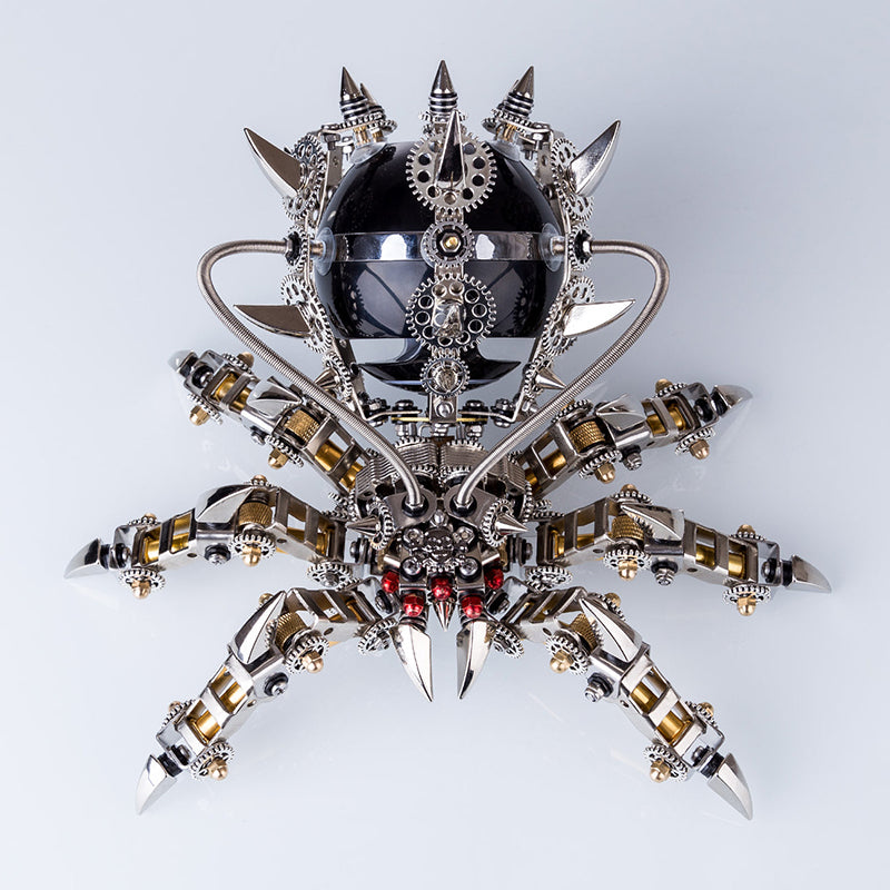 800pcs+ DIY 3D Metall Spider King Model Kit Bluetooth Lautsprecher Assembly schwieriges Puzzle