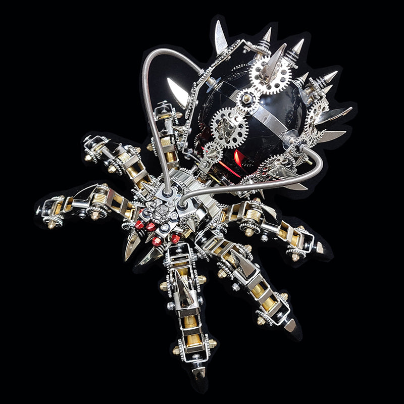 800pcs+ DIY 3D Metall Spider King Model Kit Bluetooth Lautsprecher Assembly schwieriges Puzzle
