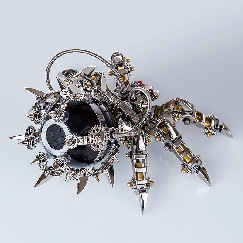800pcs+ DIY 3D Metall Spider King Model Kit Bluetooth Lautsprecher Assembly schwieriges Puzzle
