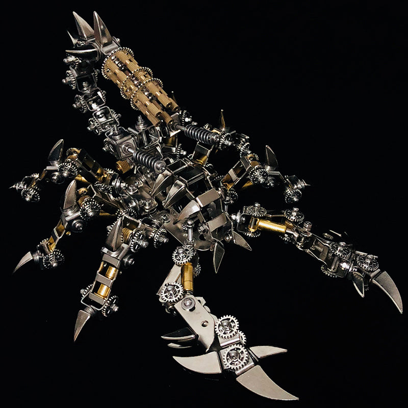 古銅製の自在蟻 四肢可動 DIY Assembly 3D Mechanical War Scorpion Puzzle Model – metalkitor