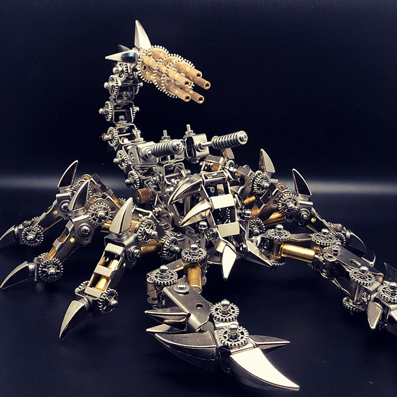 Laad de afbeelding in galerijviewer, DIY Assemblage 3D Mechanische War Scorpion Puzzle Model
