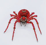 Steampunk Mechanical Crystal Spider 3D Metal Model Building Kit with Music Box