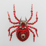 Steampunk Mechanical Crystal Spider 3D Metal Model Building Kit with Music Box