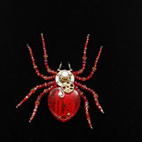 Steampunk Mechanical Crystal Spider 3D Metal Model Building Kit with Music Box