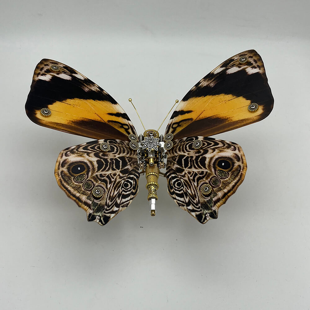 Steampunk butterfly Delias mysis 200PCS 3D metal puzzle model kit