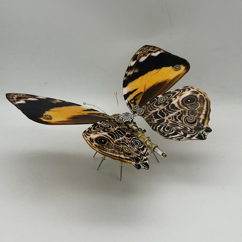 Load image into Gallery viewer, Steampunk butterfly Delias mysis 200PCS 3D metal puzzle model kit
