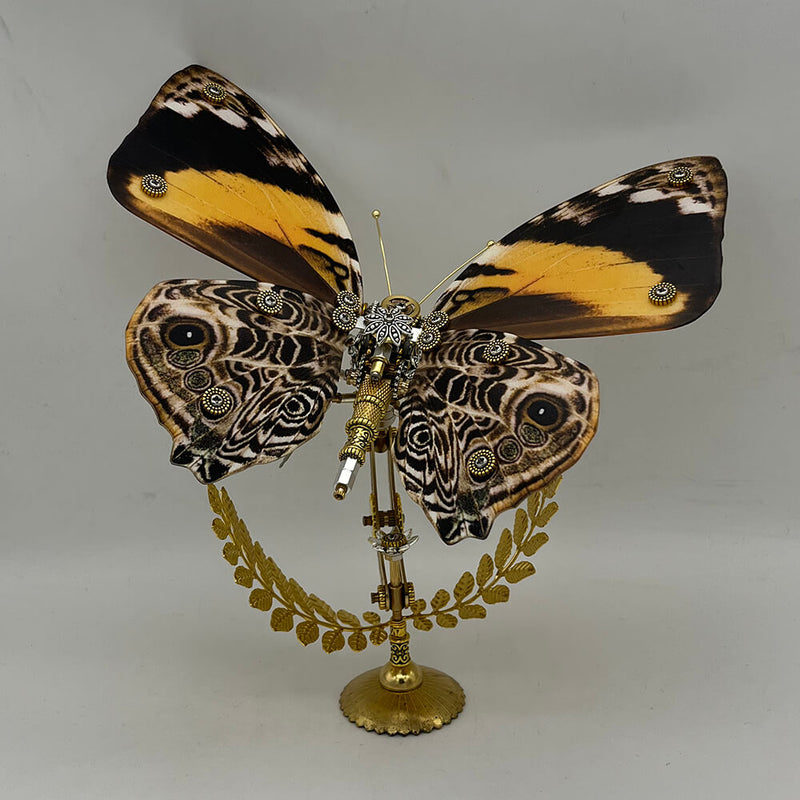 Load image into Gallery viewer, Steampunk butterfly Delias mysis 200PCS 3D metal puzzle model kit
