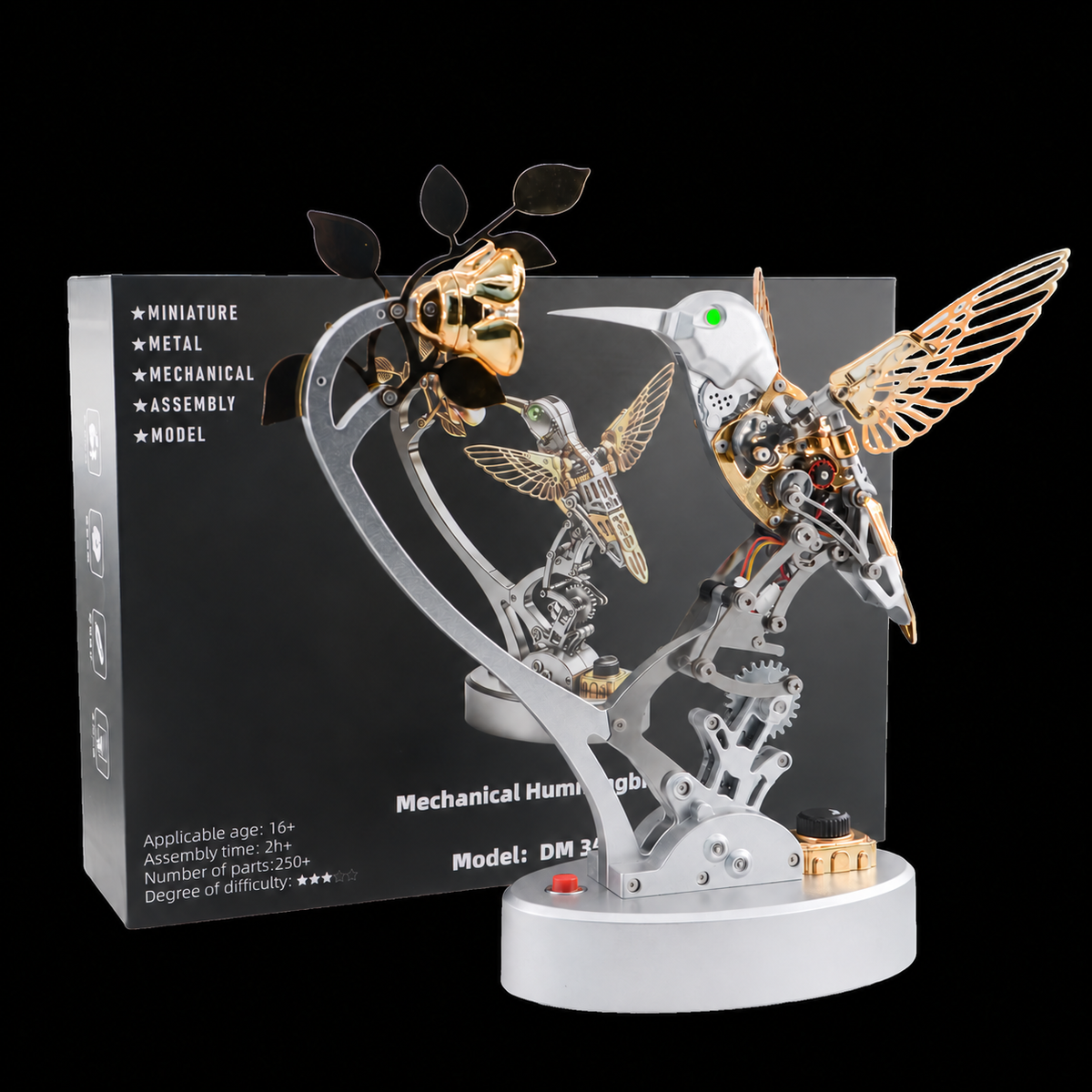 Bionic Mechanical Hummingbird 3D Metal Model Kit