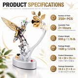 Bionic Mechanical Hummingbird 3D Metal Model Kit