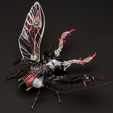 Mechanical Rhinoceros Beetle 3D Metal Model Kit – 317PCS DIY Insect Puzzle