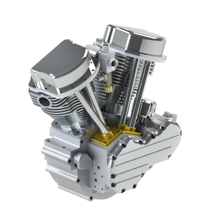 Laad de afbeelding in galerijviewer, CISON FG-VT9 9cc V2 Motorcycle RC Engine Model Kit
