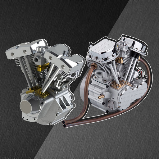 CISON FG-VT9 9cc V2 Motorcycle RC Engine Model Kit