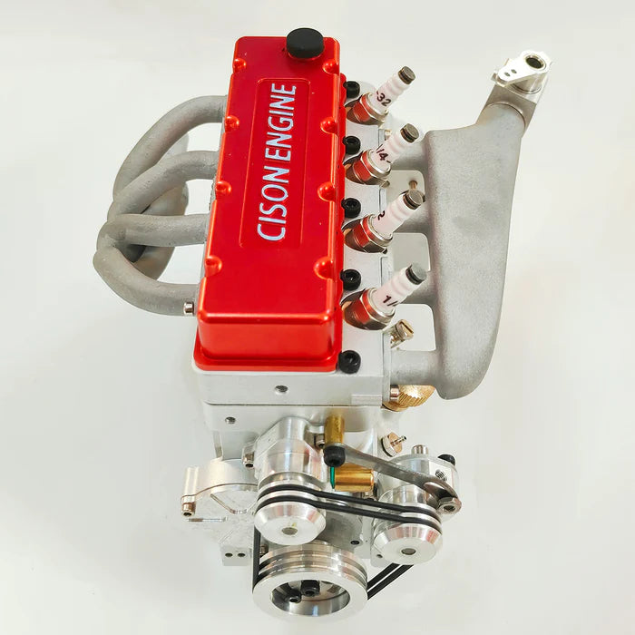 Load image into Gallery viewer, CISON L4-175 4-cylinder 4-stroke 8000 rpm gasoline engine model kit
