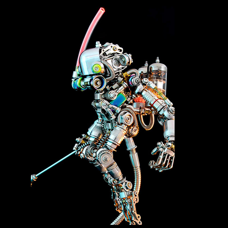 カンナマントルピース Cyberpunk Diving Ape 3D Metal Puzzle Model Kit with Base – metalkitor