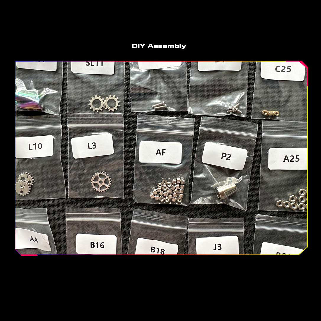 Cyberpunk Diving Ape 3D Metal Puzzle Model Kit with Base – metalkitor