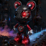 Cyberpunk Mecha Bear 3D Metal Assembly Model Kit