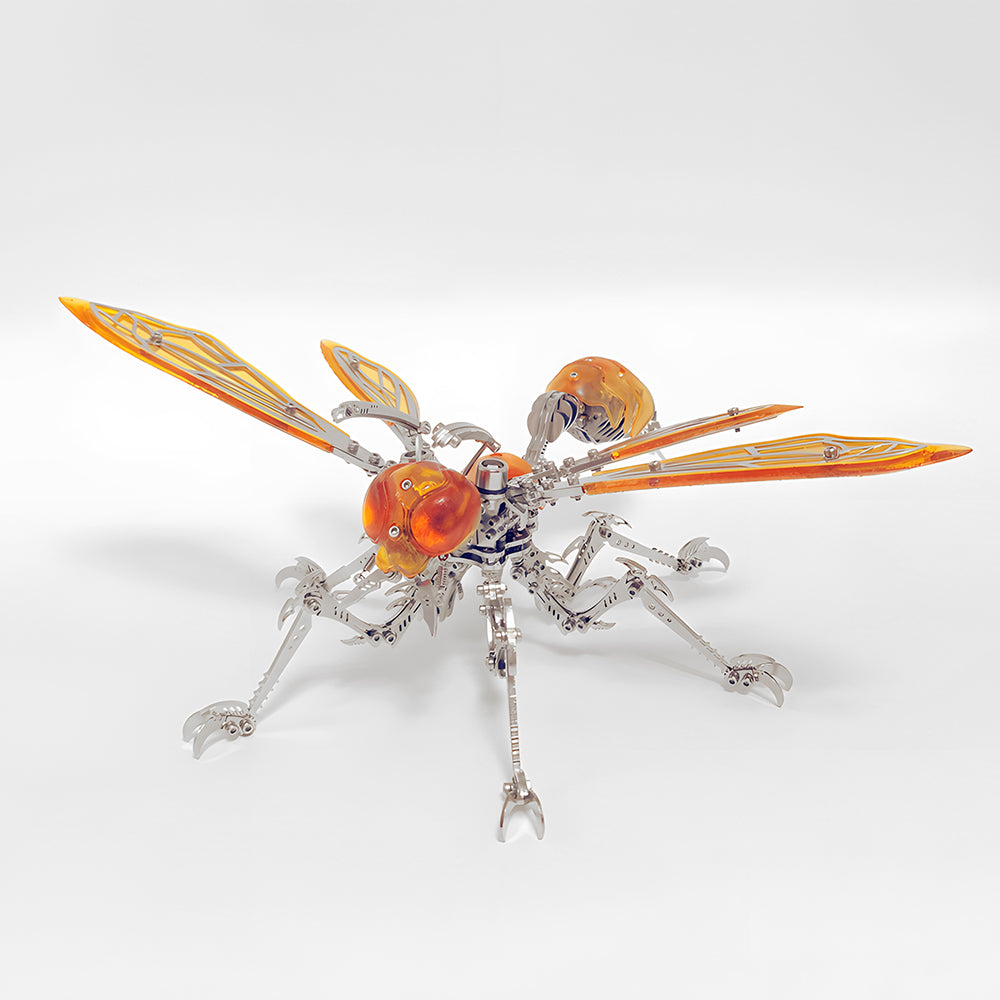 Cyberpunk Mecha Hornet Wasp Premium Metal Model Kit Insect Series