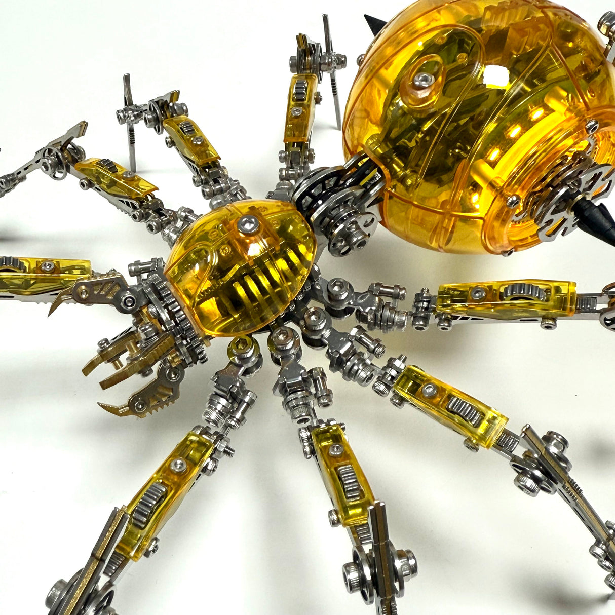 Cyberpunk Mechanical Mecha Battle Spider 3D Model Kit for Adults