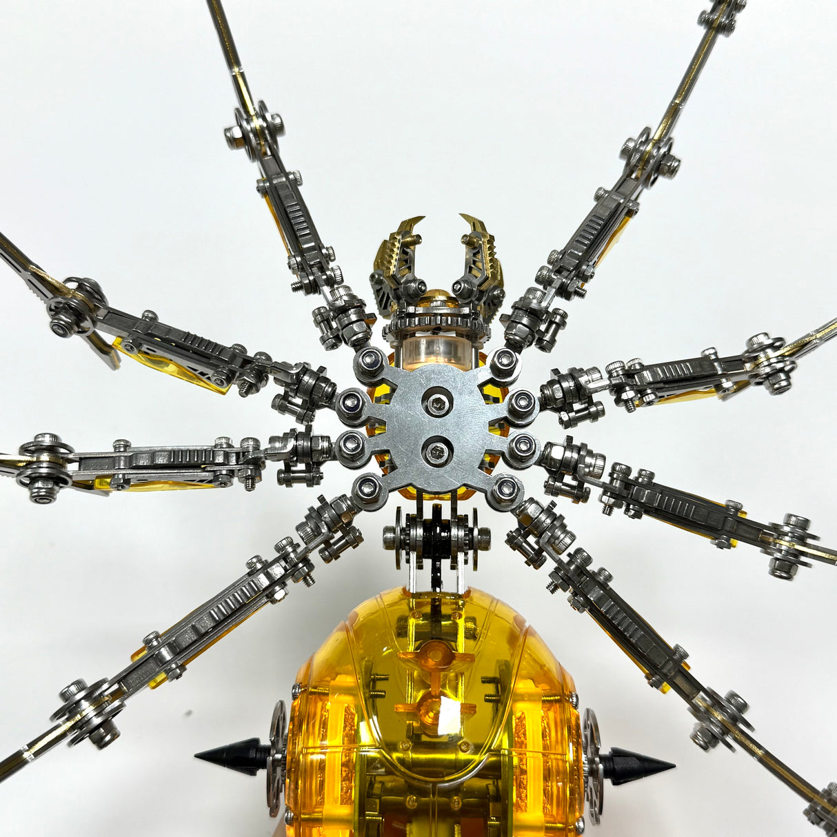 Cyberpunk Mechanical Mecha Battle Spider 3D Model Kit for Adults