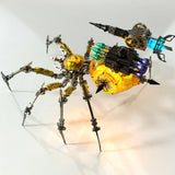 Cyberpunk Mechanical Mecha Battle Spider 3D Model Kit for Adults