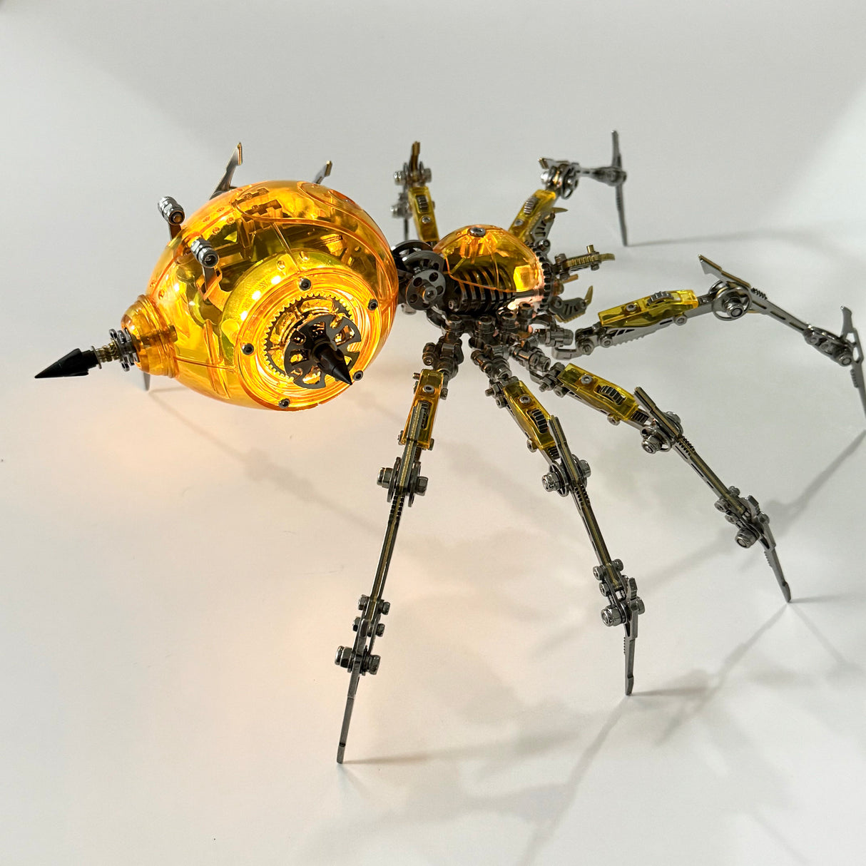 Cyberpunk Mechanical Mecha Battle Spider 3D Model Kit for Adults
