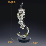 Cyberpunk Mechanical Space Rabbit Astronaut Metal Puzzle Model